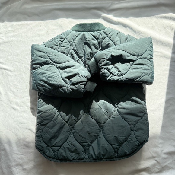 Zara Kids Green Padded Bomber 3-4T - Picture 6 of 7